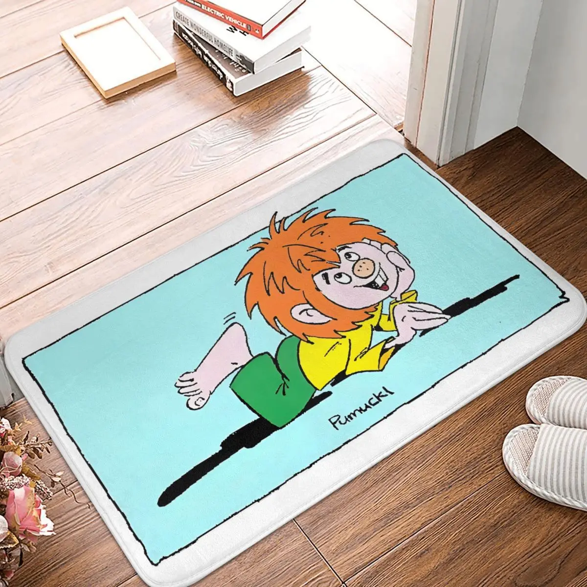 

Противоскользящий коврик для ванной Pumuckl, коврик для спальни с красной сказочной феей, коврик для входной двери, домашний декор, коврик