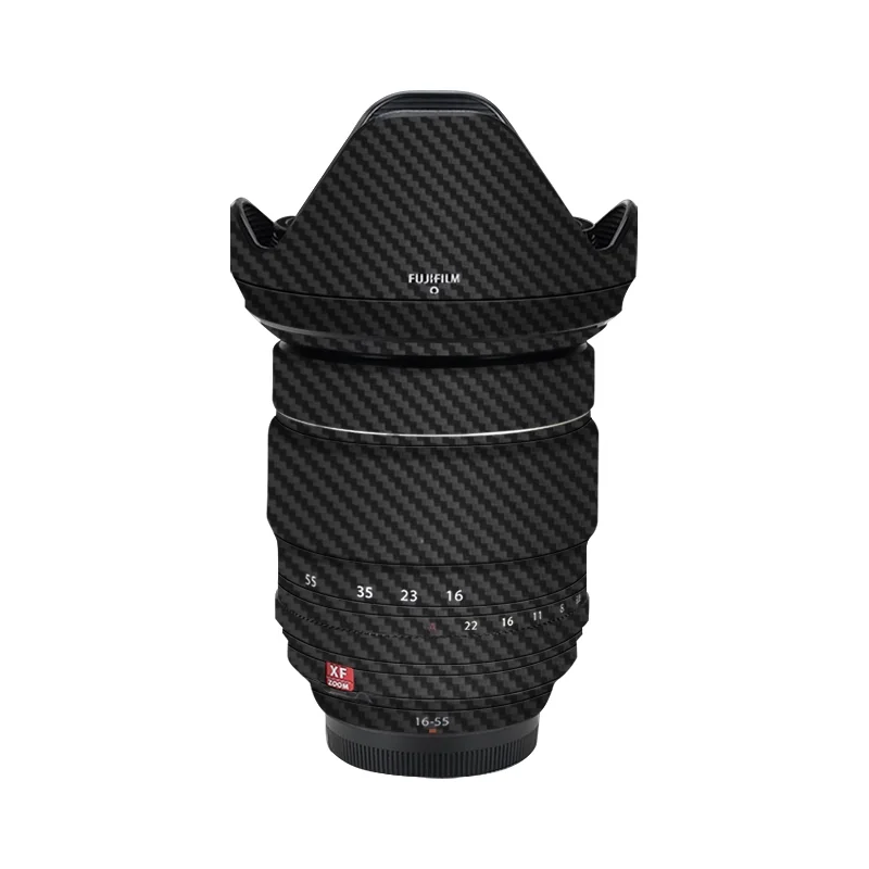 Fuji XF 16-55 F2.8 렌즈 데칼 스킨 FUJIFILM XF16–55mm f2.8 R LM WR 렌즈 보호기 커버 필름 XF16-80 F4 16-80mm 랩 스티커