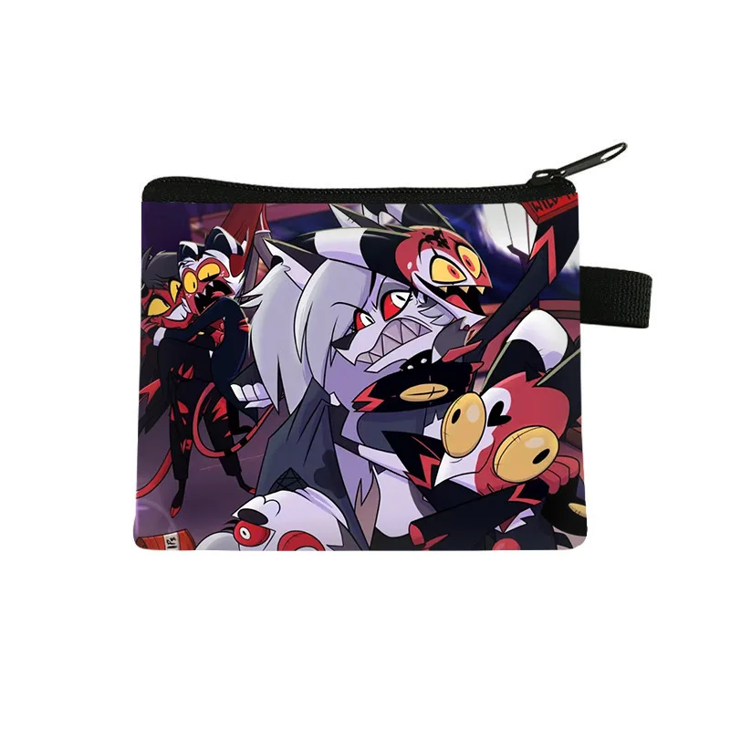 

Hazbin Hotel Cute Alastor Mini Coin Purse High-value Large-capacity Wallet for Students Portable Small Pouch for Coins & Cards