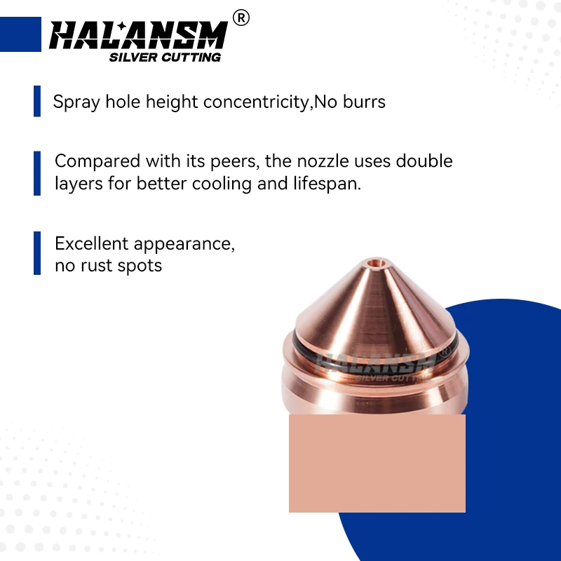 Imported copper hafnium wire plasma cutting nozzle 220439 220354 electrode 220435 220354 shield 220764 220761 swirl ring 220436
