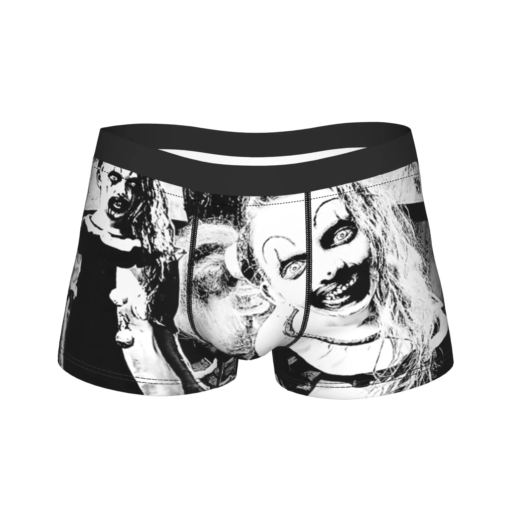 

Фильм ужасов, шорты Terrifier, нижнее белье, модные мужские эластичные боксеры, трусы больших размеров