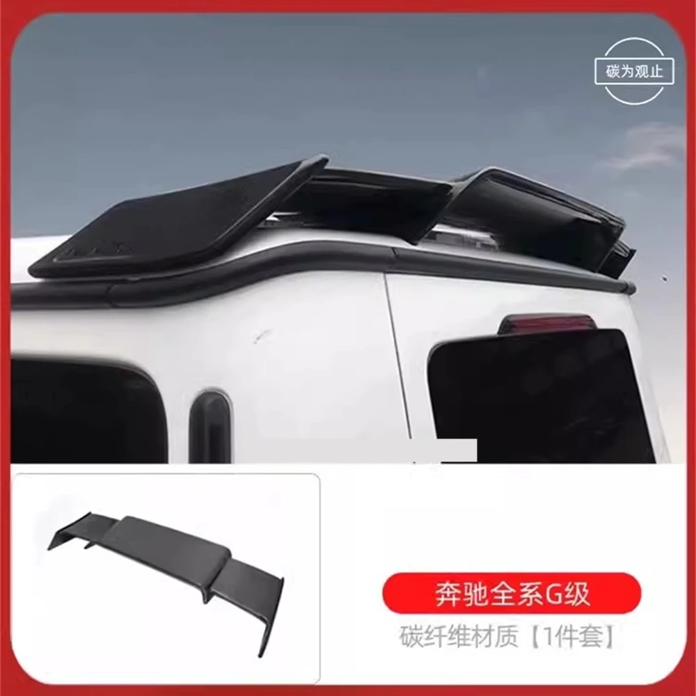 Car carbon fiber tail wing spoiler For Mercedes-Benz G-Class g350 g400 g500 g63 g55 W463 W464 modified brabus