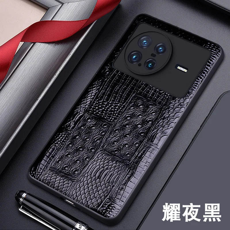 Hot Sales Luxury Genuine Leather Phone Case For Vivo X Note Shockproof Back Cover Fundas For X Note Cases