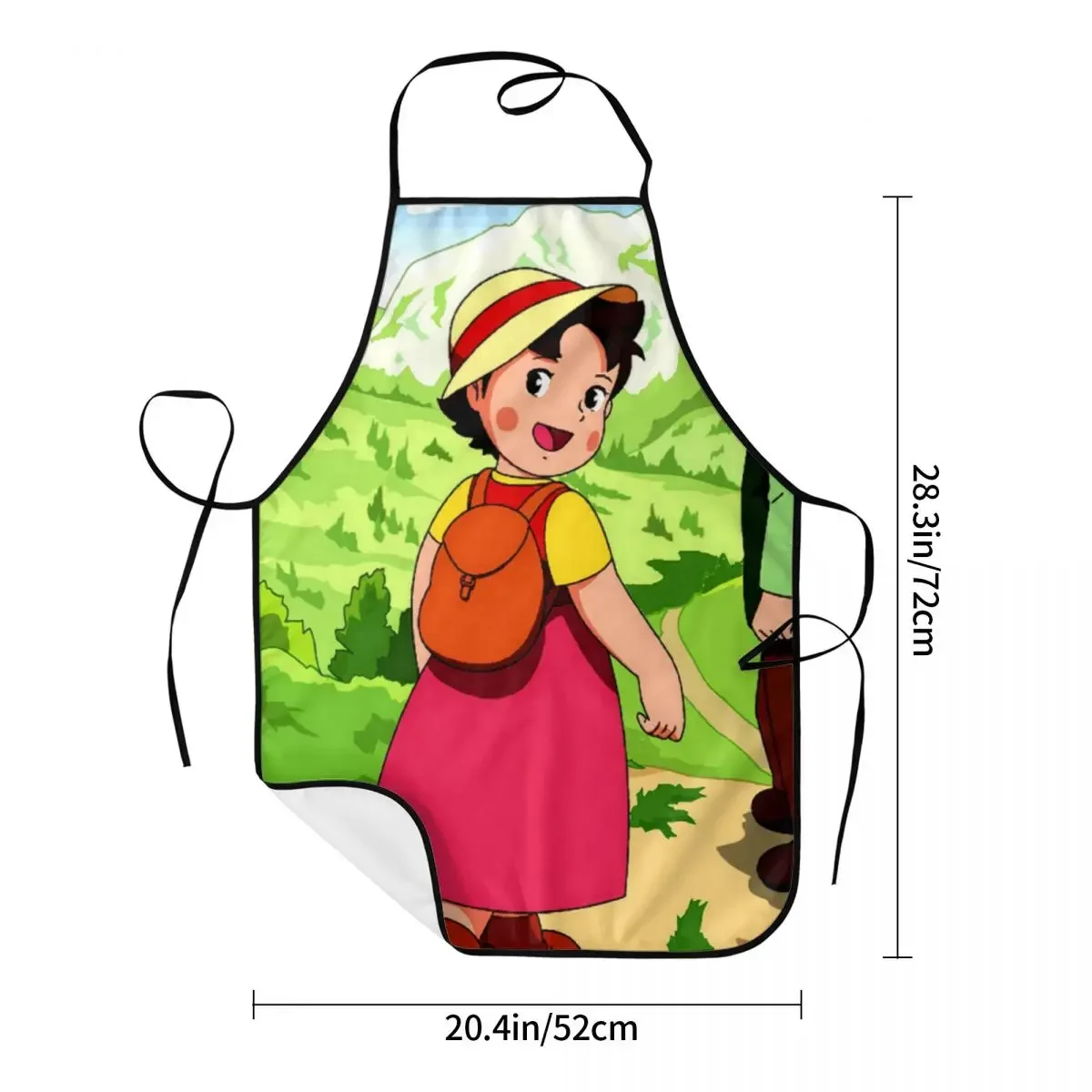 مريلة للنساء والرجال لطيفة مضحكة ، مريلة جبال الألب للبالغين ، طاولة مطبخ الشيف ، طبخ المطبخ ، الخبز والرسم ، الكبار