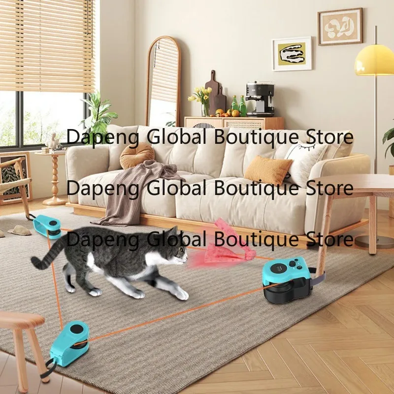 Indoor Small Pet Interactive Entertainment Toy Feather Roller Exercise Play Equipment For Household Pets