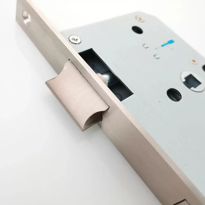 7255-72100 Safety door lock body Mechanical lock Fingerprint smart lock Square round panel width 22mm need 32mm cylinder - Image 5