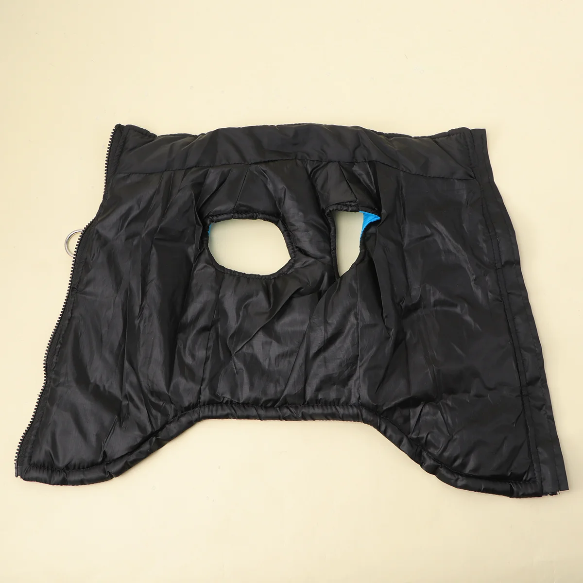 

Premium Dog Costume Winter Warm Vest Blue S Zipper Design Metal Rings Traction Rope Doggie Coat Dog Costume Puppy Coat Vest