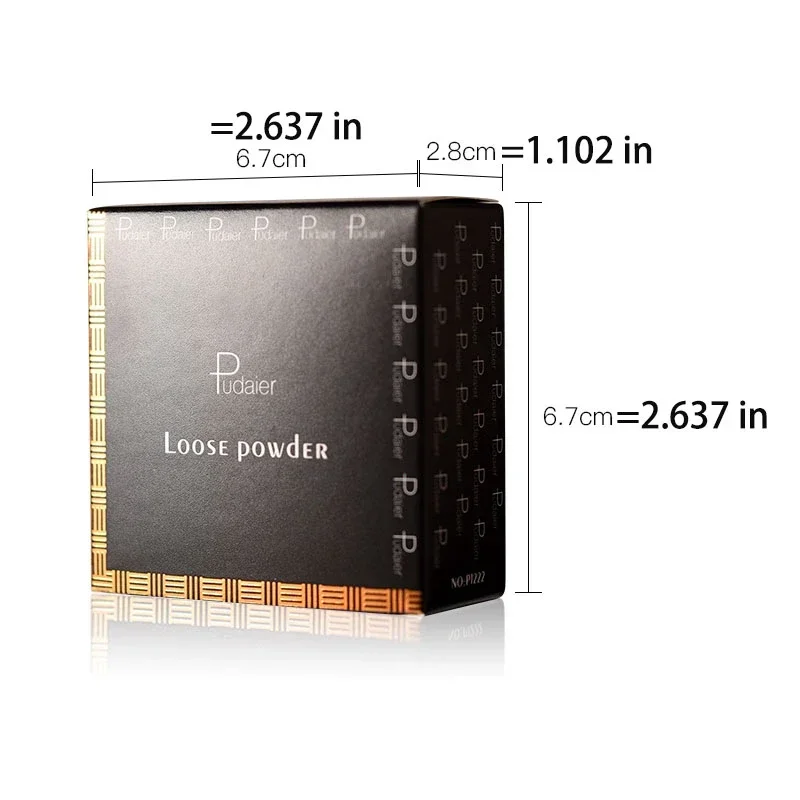 Makeup Loose Setting Powder Matte Mineral Oil-control Long-lasting Face Finishing powder Bronzer Contour For Black Dark Skin