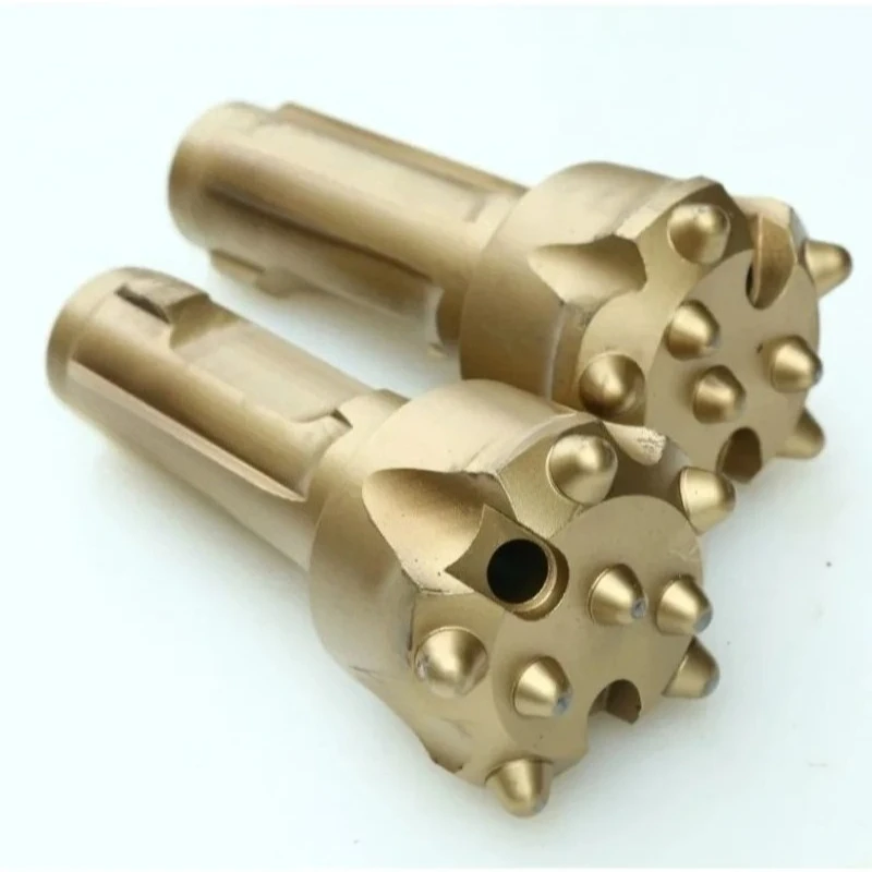 

1pc Diamond Carbide DTH Drill Bit for Mining Rock Drill Tools, Hammer Drill Bit for Impactor