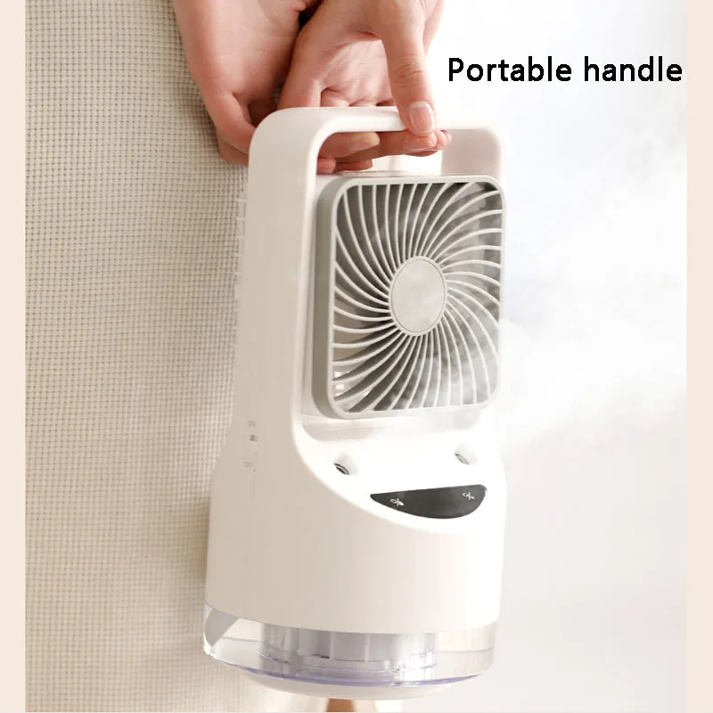 충전식 선풍기 미니 핸드헬드 아웃도어 크리에이티브 데스크탑 오피스 음소거 충전 휴대용 에어쿨러, 포터블 손풍기