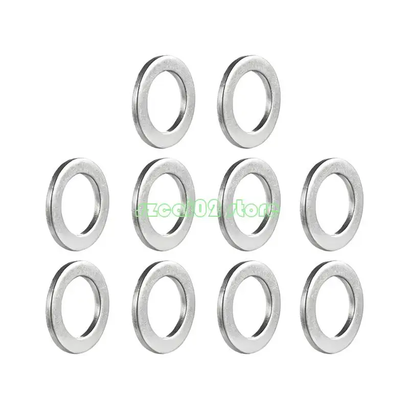 400B 10Pcs Strong Oil Pan Gasket Replaces 90430-18008 Compatible for Automotive
