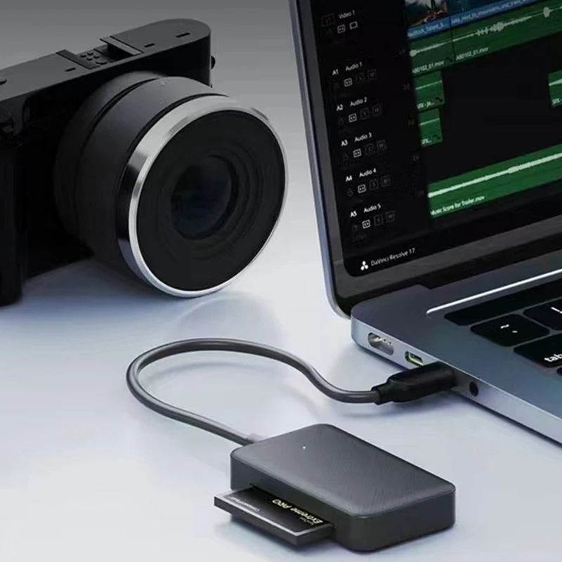 2025 nuevo convertidor de estación de acoplamiento typecUSB a 4 en 1 typecUSB2.0TFSD