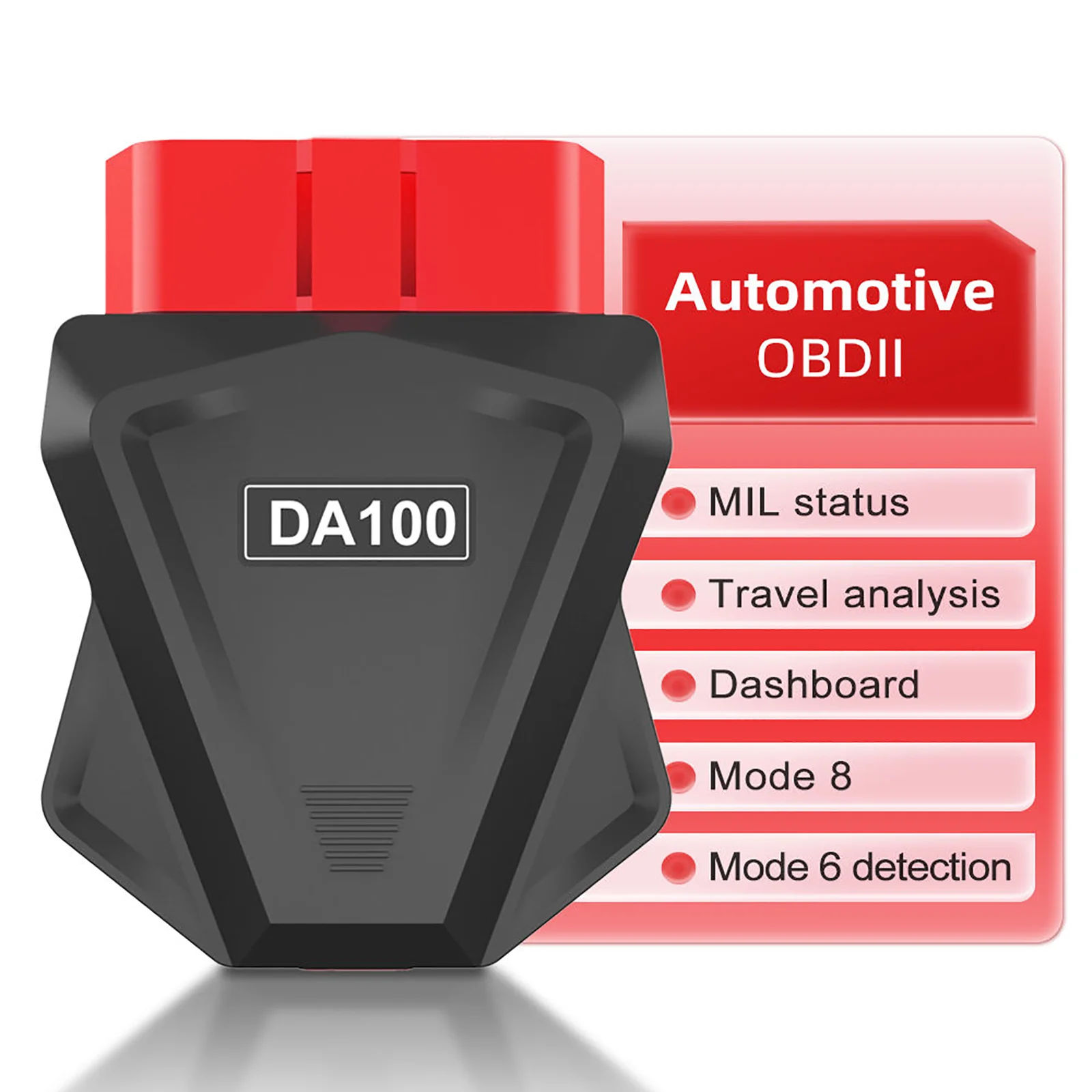 

Лидер продаж, новый DA100 Muitl-languages, беспроводной OBD2, автоматический диагностический инструмент, Bluetooth 5,4, усовершенствованный сканер OBD2 для iPhone и Android