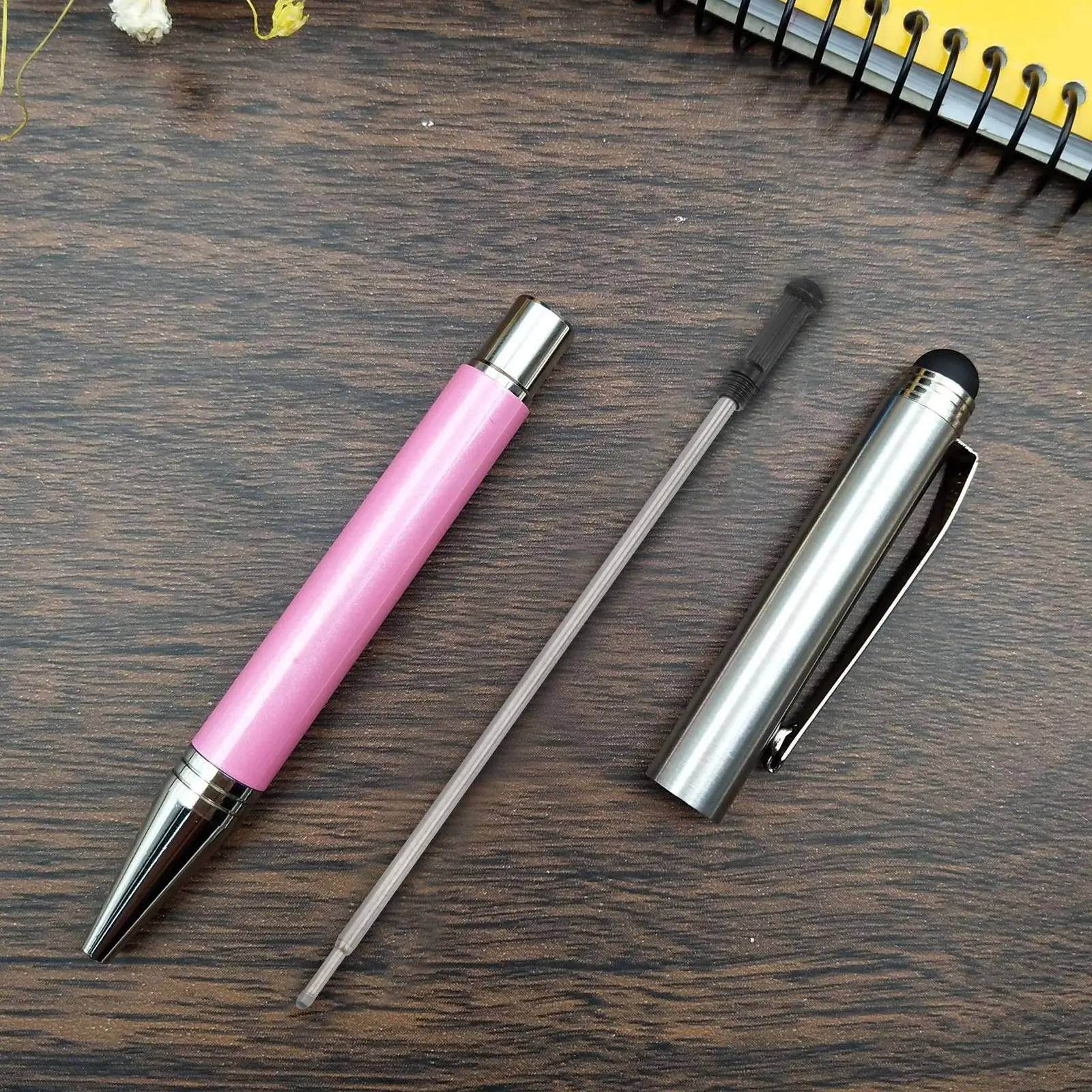 

20 Pcs Metal Ballpoint Pen Refill Fine Cross Refills Double for Pens with