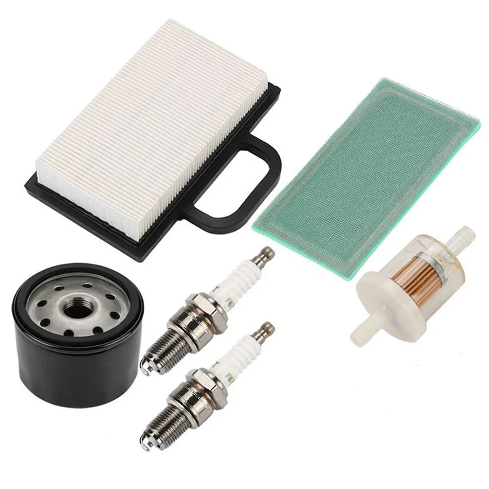 Paquet de filtres essentiels pour tondeuse à gazon, Compatible avec les moteurs jumeaux Intek V, doté de plusieurs références OEM