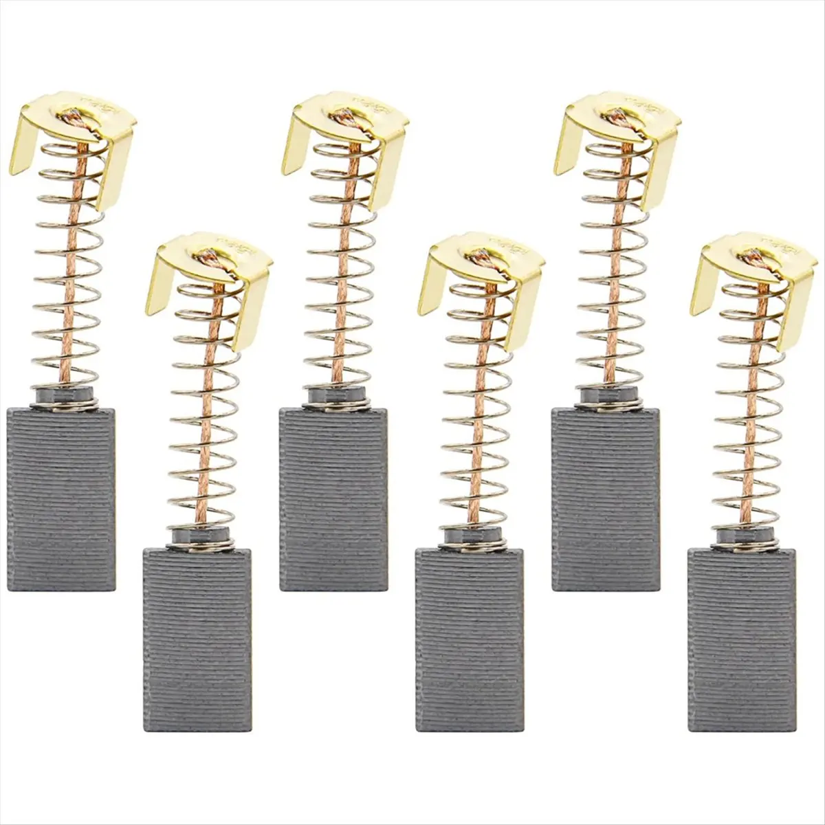 فرشاة كربون ABYO 2610320391 لـ 1619X08020 1619X07410 1619X01351 متوافقة مع منشار HD77 - S77 CIR (6/حزمة) #4