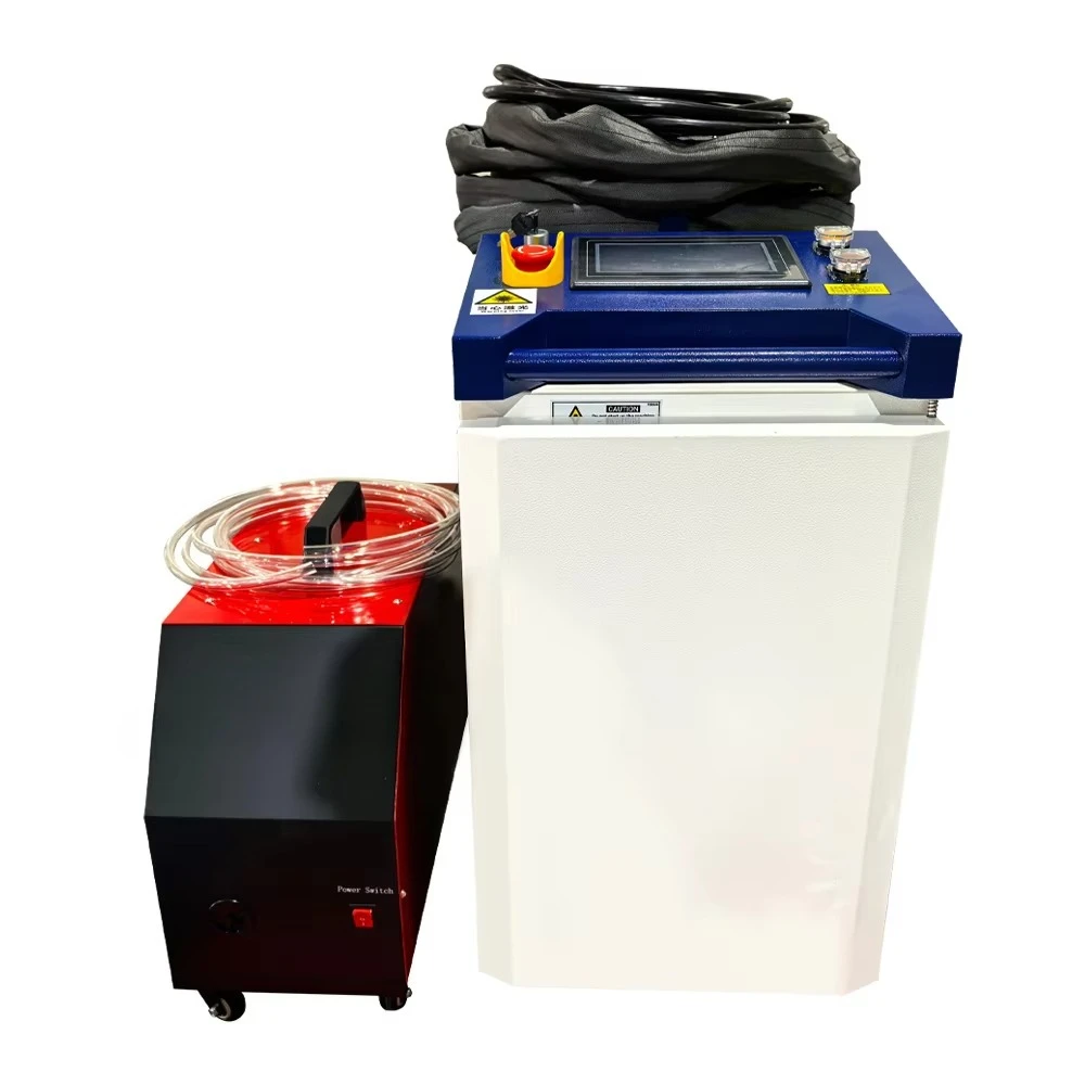 金属、アルミニウム、ステンレス用のポータブルハンドヘルド4 in 1ファイバー溶接機