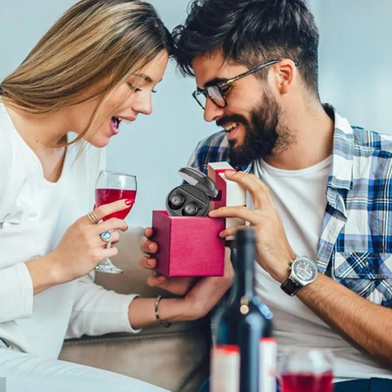 หูฟังไร้สายแบบพกพาหูฟังเอียบัดไร้สายสำหรับเดินทางทำธุรกิจรถไฟความเร็วสูงการนอนหลับหูฟังเอียบัดไร้สาย