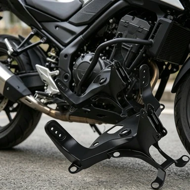

Aluminum Upper Fairing Bracket Headlight Instrument Stay Fit Yamaha YZF R1 2007-2008 Black