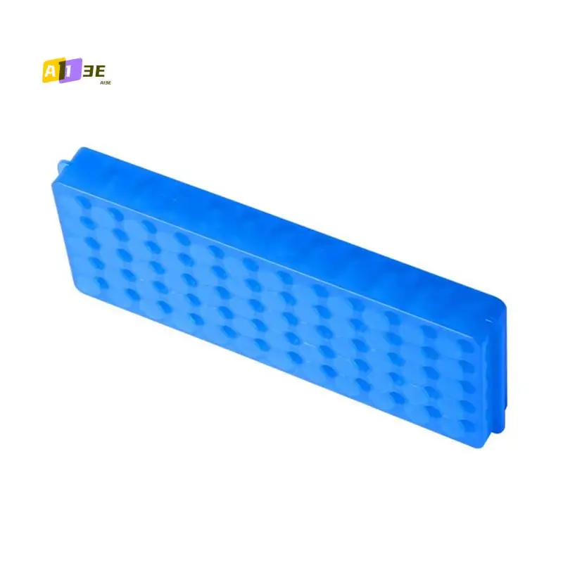 

A13E-3Pcs Tube Rack Double-Sided Plate Centrifugal Pipe Rack For 0.5Ml-2Ml Centrifugal Pipe 60 Holes Easy Install Easy To Use