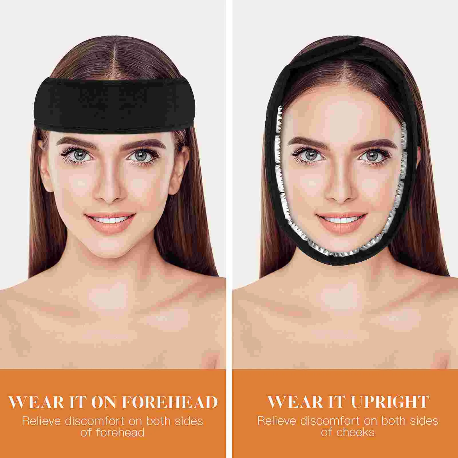 Acupuncture Massage Skin Lift and Chin Belt Headband for Pain Relief Acupressure Wrap