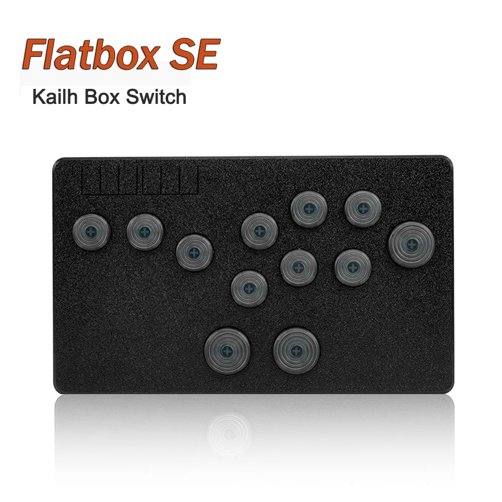 Flatbox SE Arcade Controller Fight Stick Mini Hitbox Style Hot Swap Kailh Box Switch Game Controller For PC/PS3/PS4/Switch