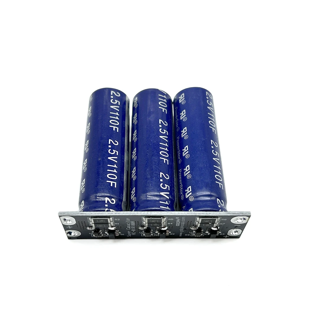 

Powerstor 7.5V36.6F Supercapacitor Automobile Rectifier Module 2.7V110F Super Capacitor With Balance Protect Backup Power Supply