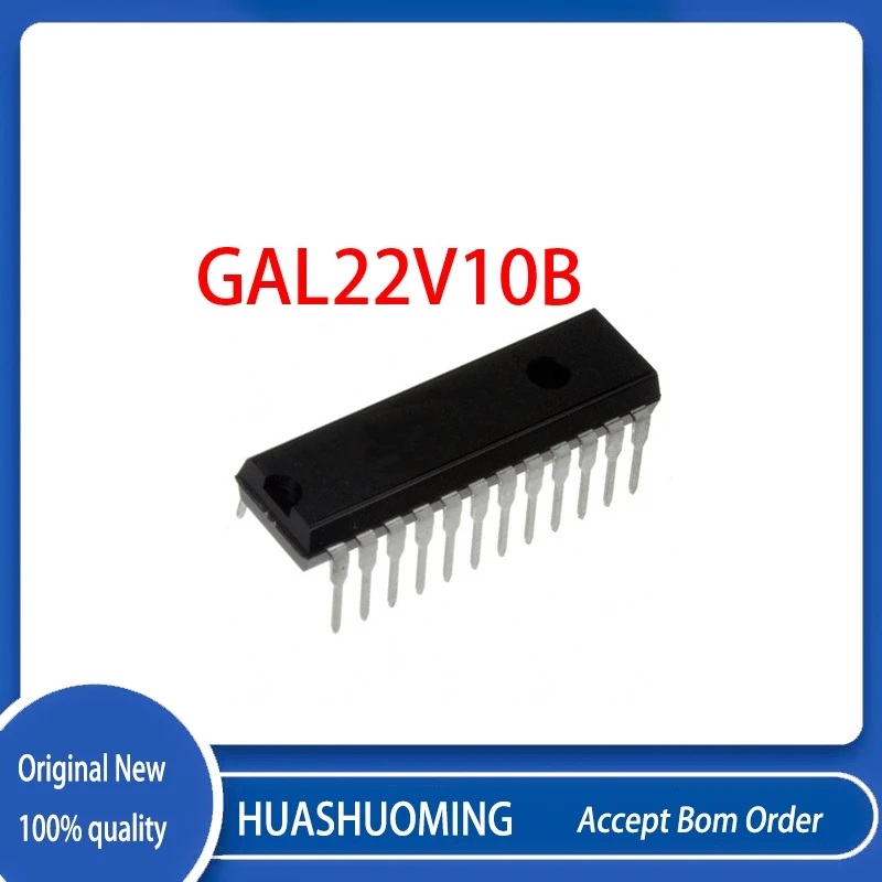 5Pcs/Lot GAL22V10B-15LP  GAL22V10B-15PC GAL22V10B 22V10 DIP-24  GM5621-LF-AA GM5621-LF   QFP-128