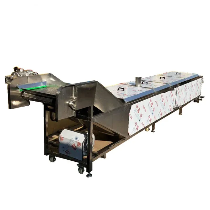 

Vegetable cooking and blanching machine, pickled pickles, sweet noodle sauce preparation milk sterilization equipment
