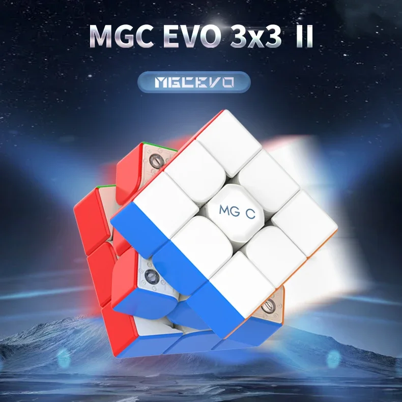[ECube] YJ MGC EVO II 3x3 Core-Mag Professional Magnetic Magic Speed Cube Toy 3x3x3 Magnets Cubing Cubo Magico Educationa Toys