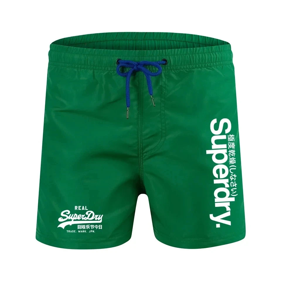 Fashionable men\'s quick drying bath, luxurious beach shorts, beach shorts, shower shorts, men\'s running shorts, 2022 summer new