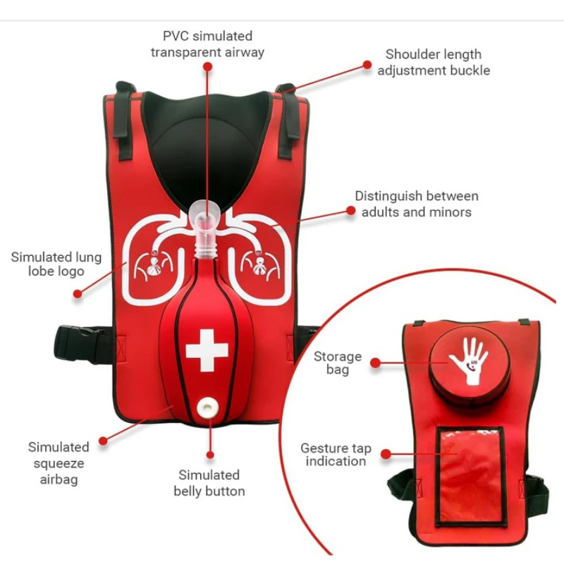 Heimlich Anti-Choking Training Vest 2