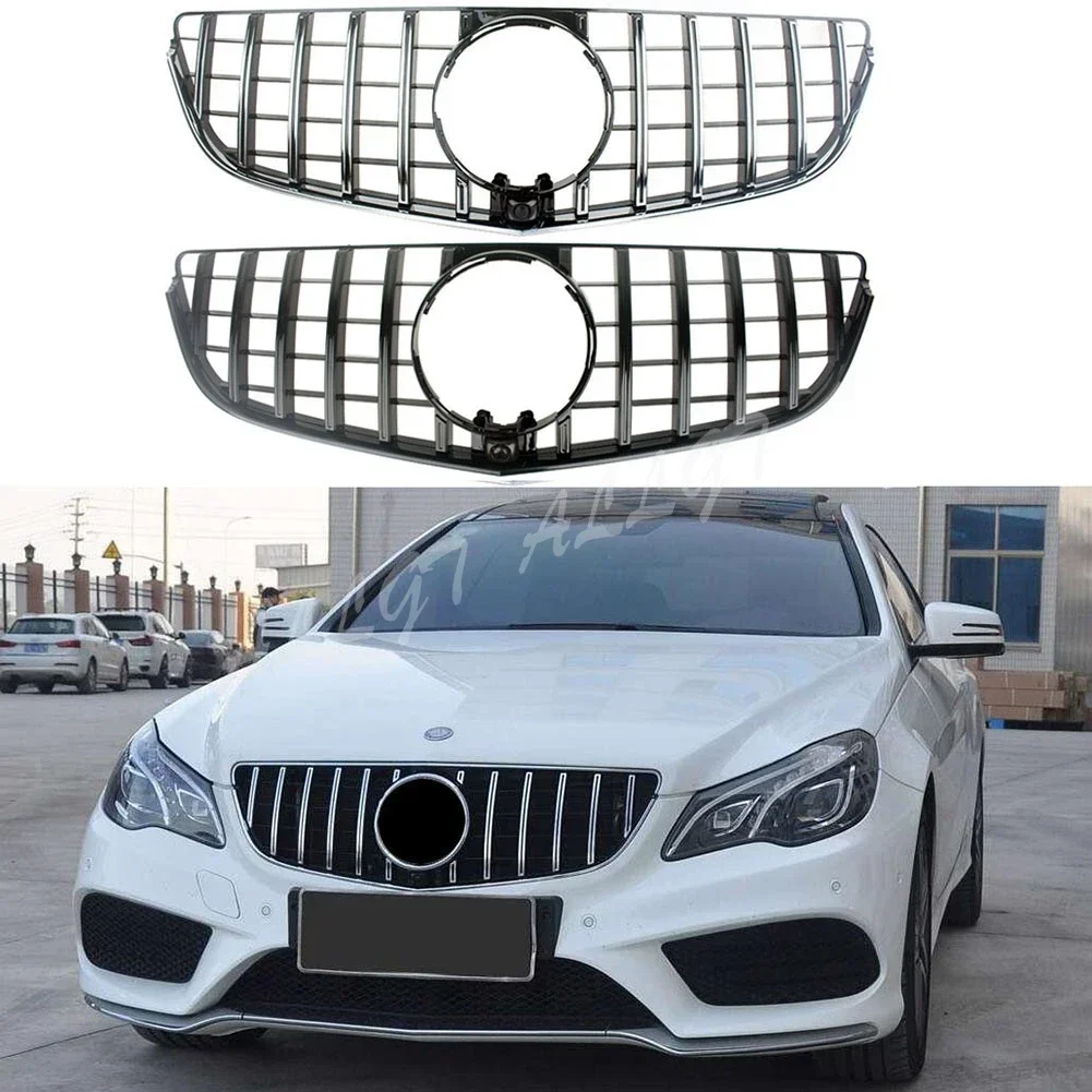 

Car Front Racing Bumper Grille Upper Facelift Grill For Mercedes Benz W207 E-Coupe 2014 2015 2016 GTR