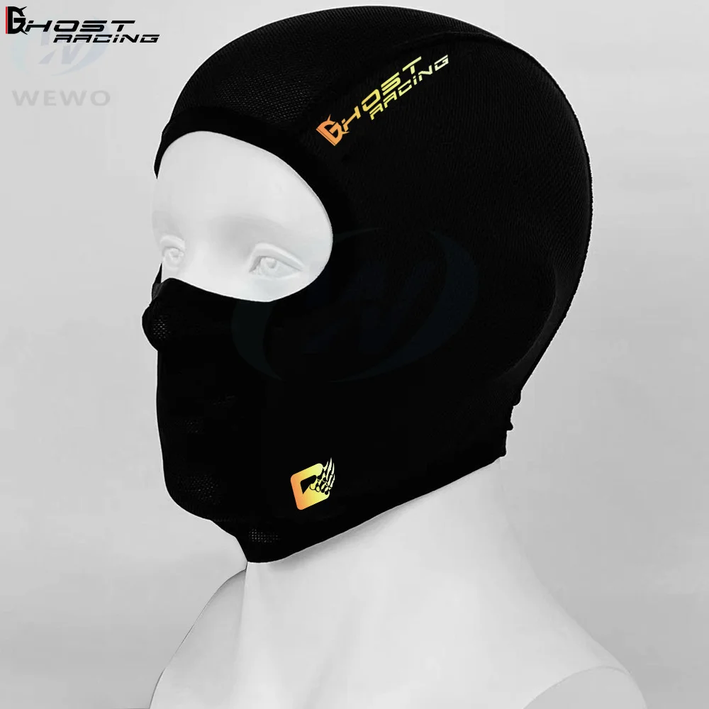 Balaclava Mask Motorcycle Full Face Shield Bike Motorcycle Ice Silk Windproof Dustproof Sunscreen Scarf Summer Wild Helmet Hood