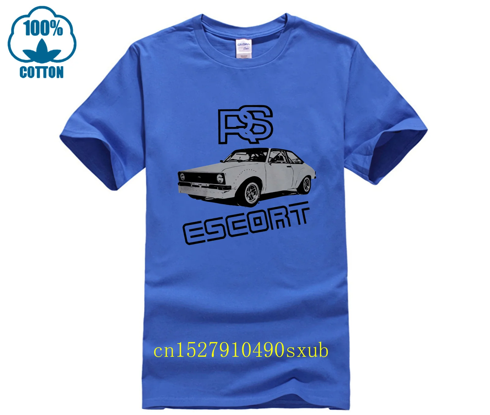 Ford Escort RS 2000 Mk2 Soft T-Shirt Mark II 1800 Rally Racing Car Wrc 2018 New Fashion Men\'S T-Shirts Short Sleeve