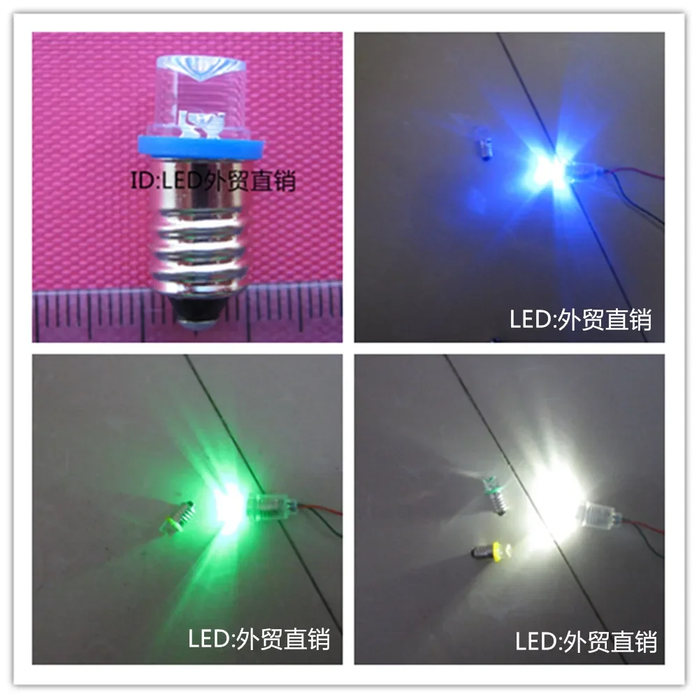 2.5V3V3.8V4.5V5VE10 screw lamp indicating lamp LED light bulb lighting equipment physics experiment 2025-03