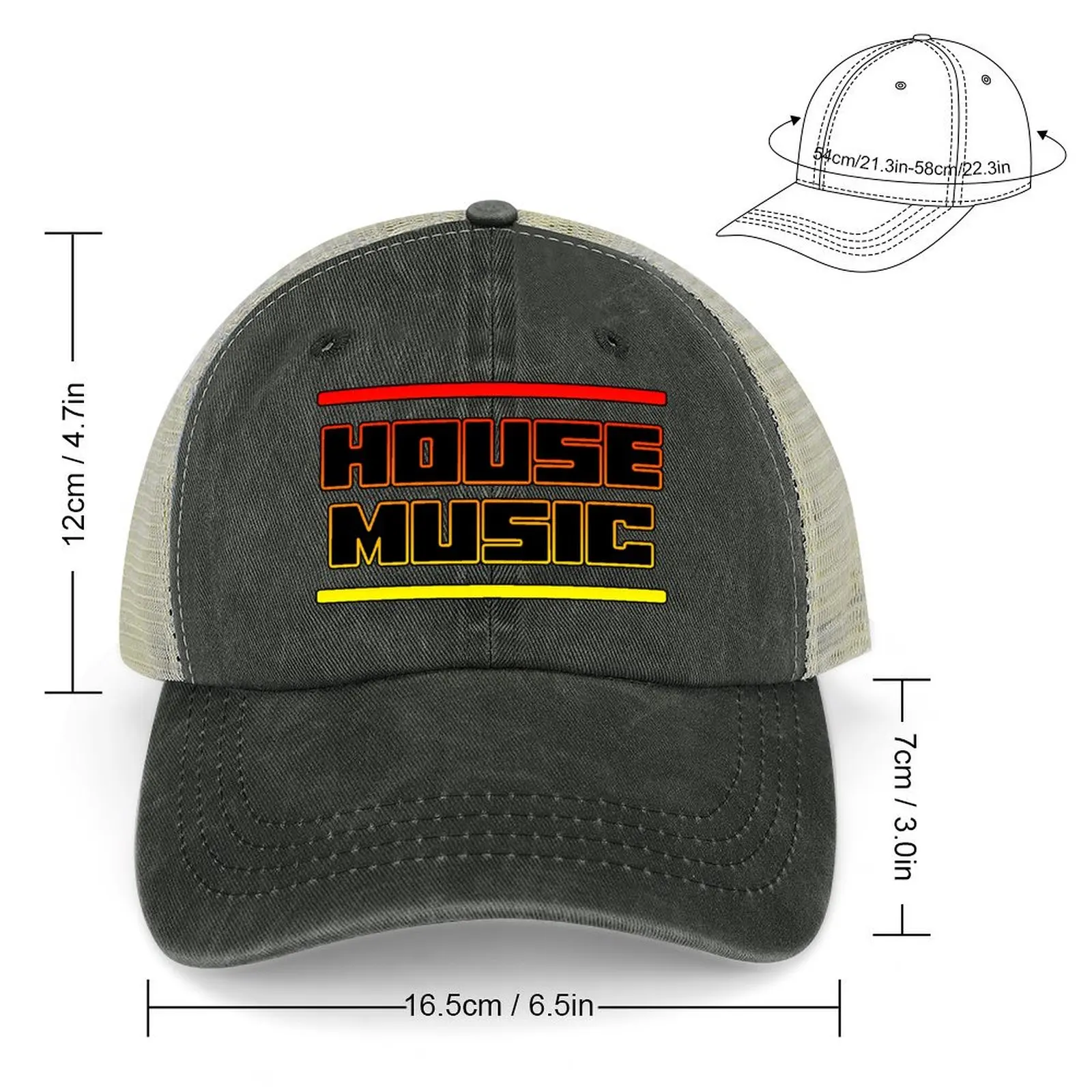 House Music | We Love Deep House Music | Uplifting House Music Cowboy Hat Horse Hat cute Women's Golf Clothing Men's