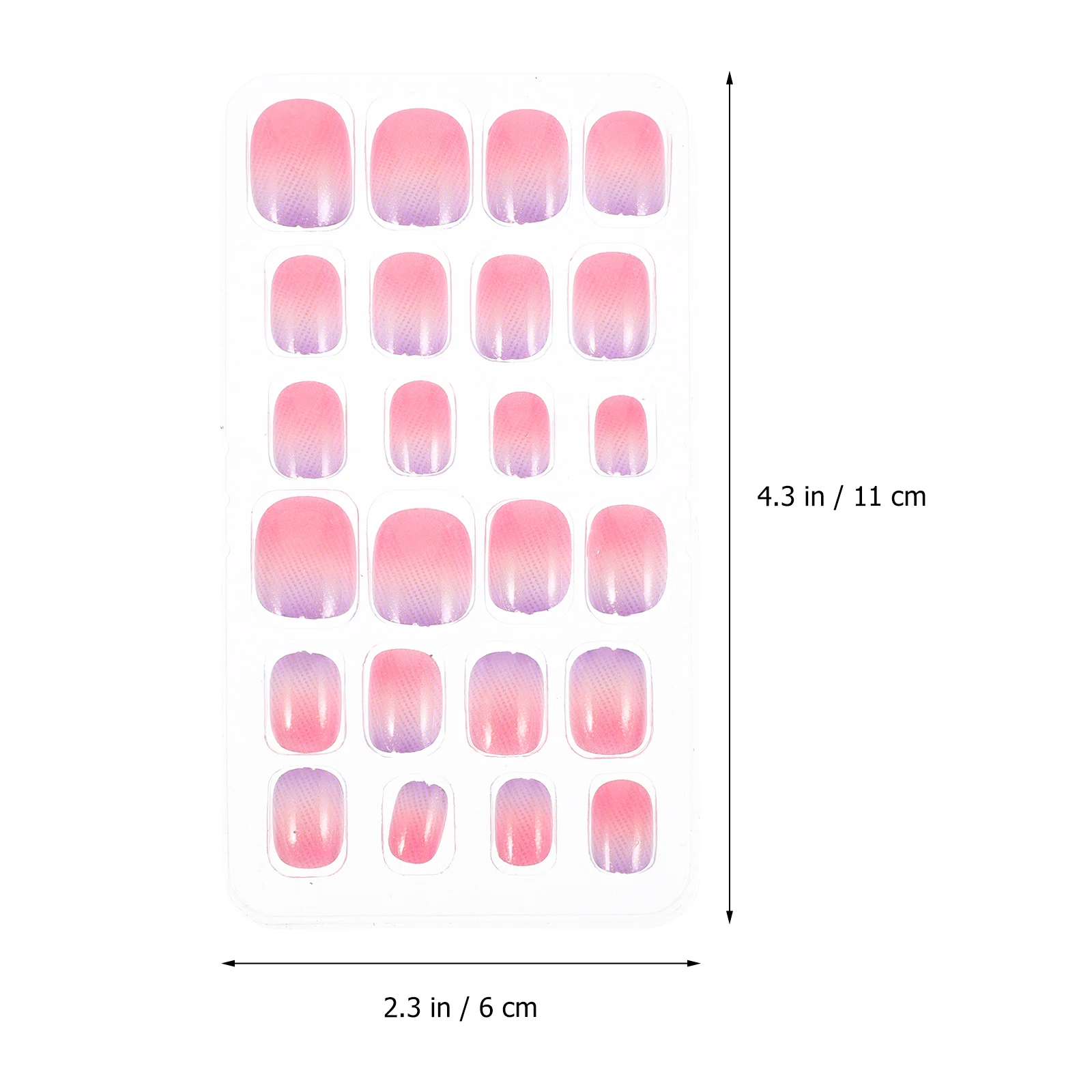

/5 Boxes Fake Nail Stickers Press On Nails Manicure Tips Kids Nail Art Decals Diy False Nails Decor For Girls