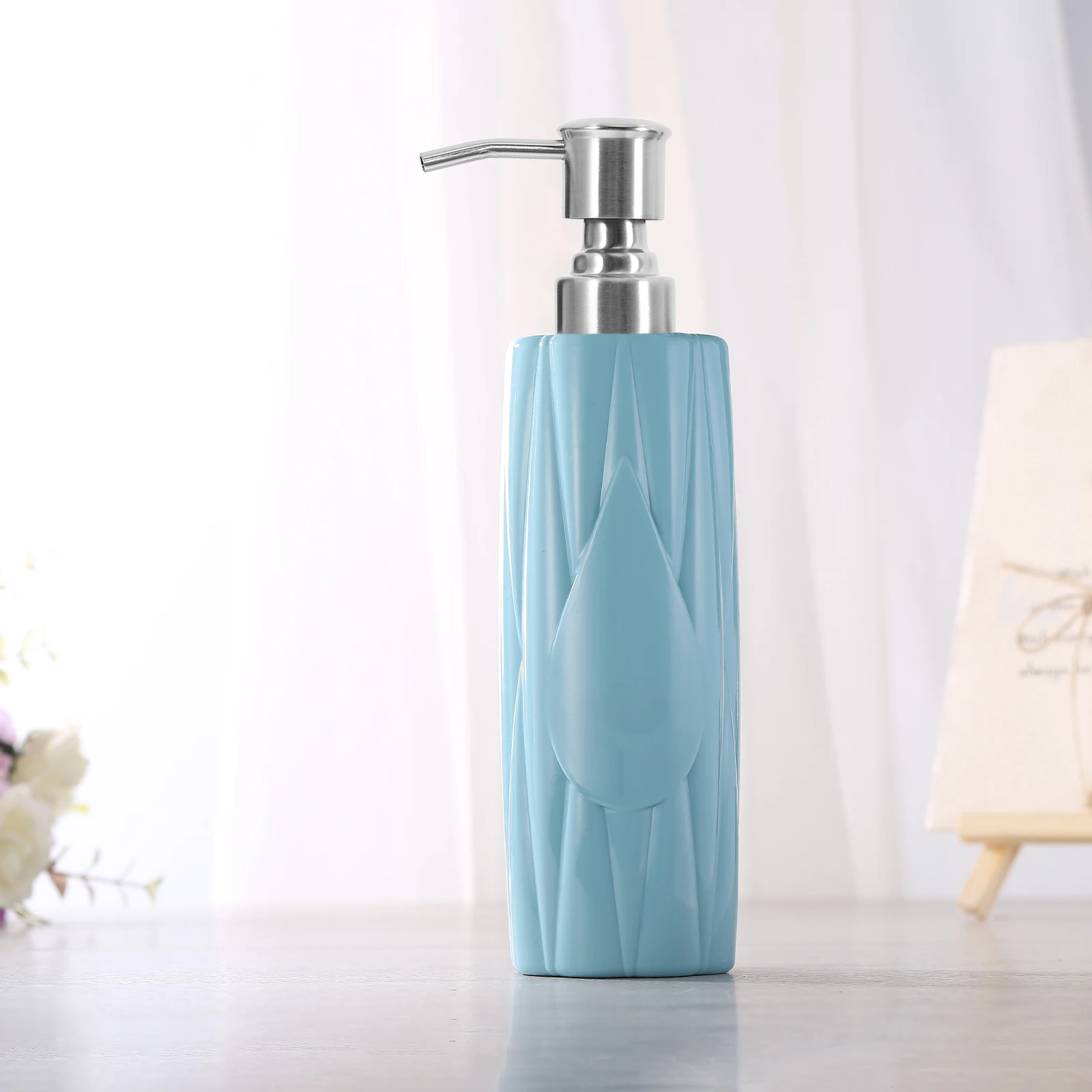 

1pc Stainless Steel Soap Replacement Pump Universal Liquid Dispenser For Bathroom Kitchen Use Works With Soap Lotion