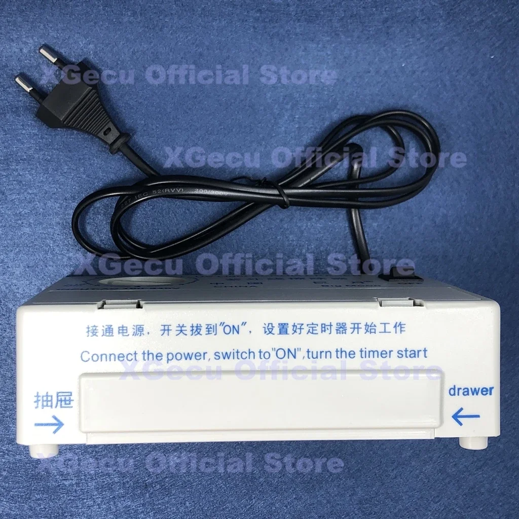 UV light EPROM Eraser Ultraviolet Light Drawer style to erase EPROM micro-controllers erasable IC, Timer can set erasure time