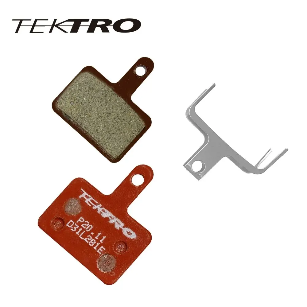 TEKTRO Disc Brake Pads P20.11 E10.11 MTB Brake Pads Mountain Road Foldable Bicycle Less Noise Resin Pads image 4