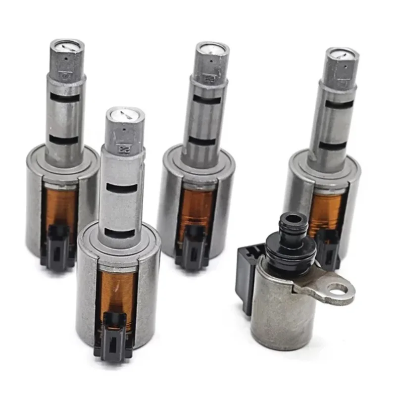 CVT automatic transmission solenoid valve kit STPAT 5PCS RE0F11A JF015E suitable for Nissan 2012-2015 auto parts