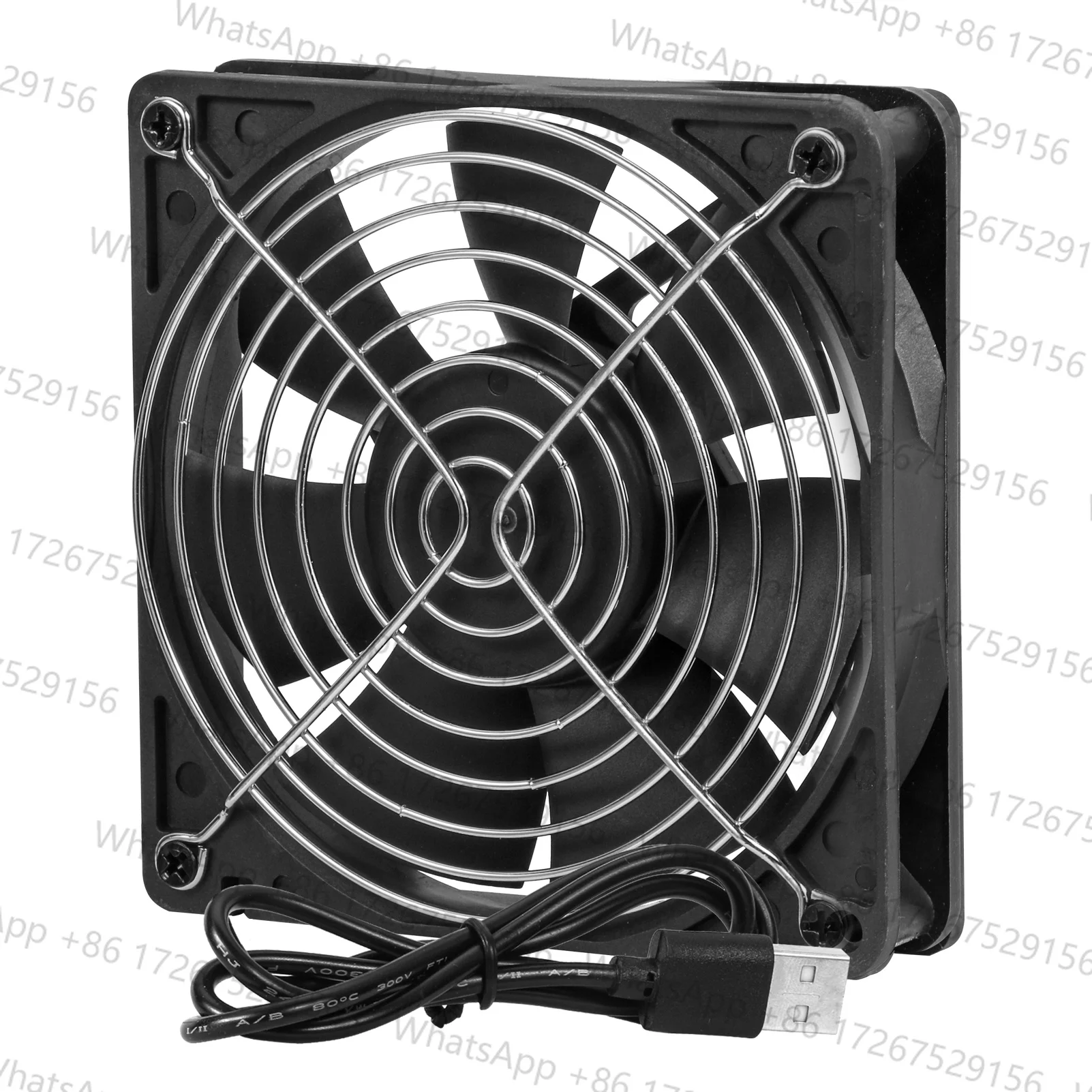 USB Fan 14cm 140mm DC 5V PC Computer Case Laptop Desktop CPU Cooling for Playstation Gaming 140x140x25mm Ball Bearing