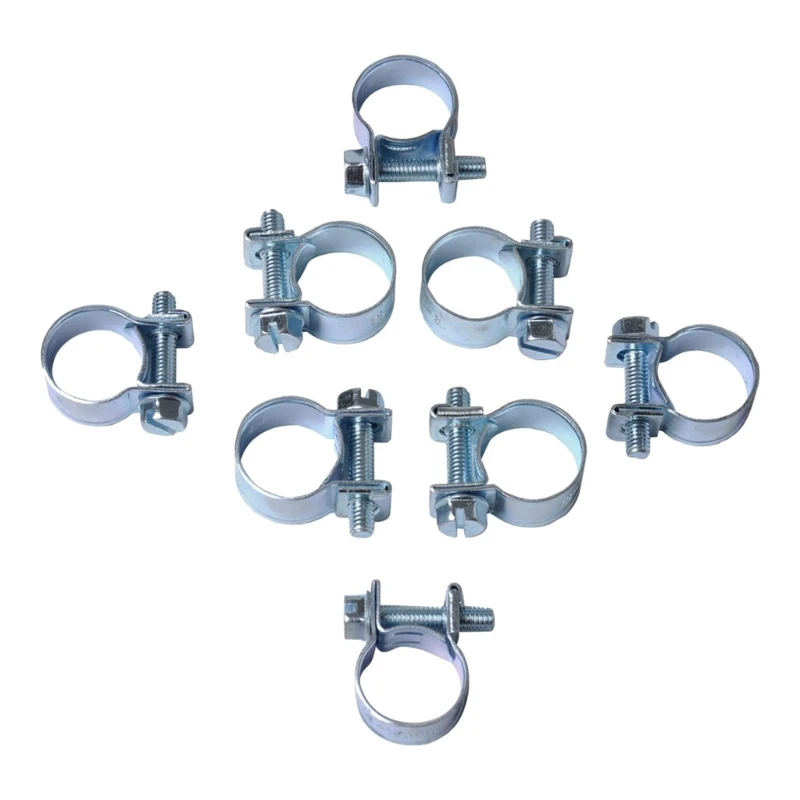 

30Pieces Rustproof Fuels Hose Clip 3/8Inch Diameter Plumbing Connectors