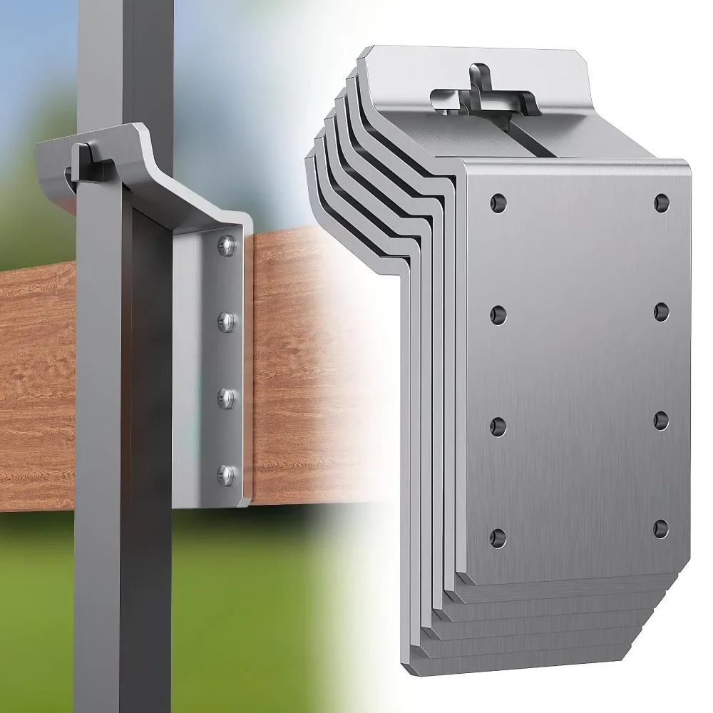 Aluminum Stair Gauge Auxiliary Clamp Carpentry Right‑Angle Locator Jig Tool For Stair Stringer Layout Measurement