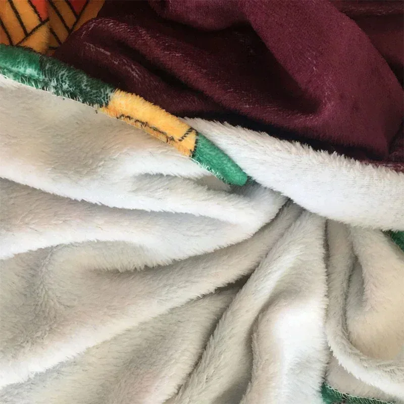 Sky06 аниме Demon Slayer Kimetsu No Yaiba одеяло плащ косплей костюм Kamado Nezuko Agatsuma Zenitsu фланелевое одеяло Hoo66liU&