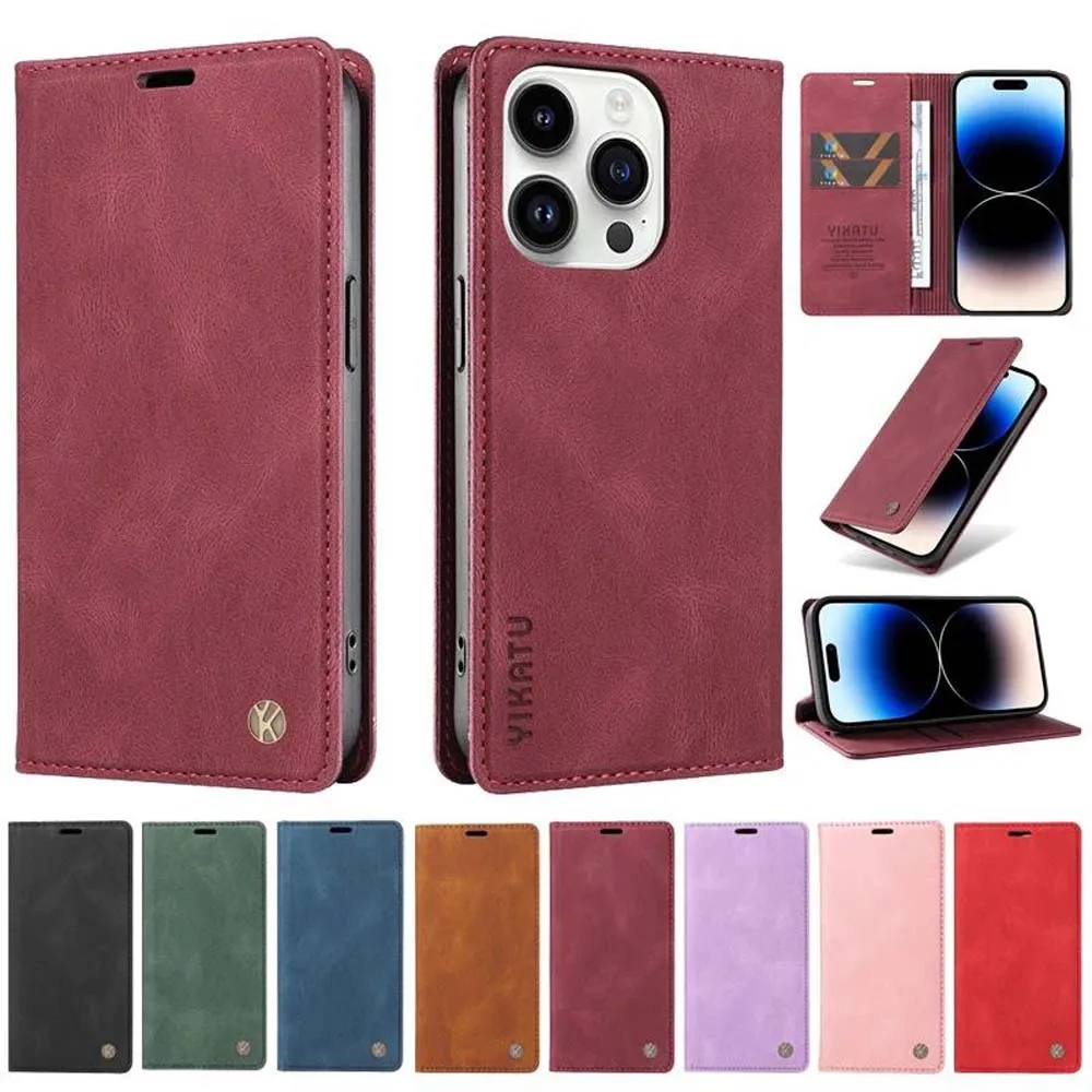 Luxury Wallet Leather Protect Case For Samsung Galaxy A05 A25 A05s A14 A24 4G A34 A54 5G A055 A256 Etui Flip Cover F02E