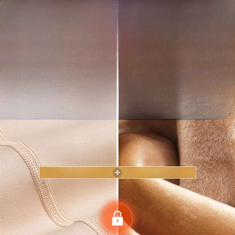 

Thiened Fce Women's Leggings Autumn Pants High Waist Long Trousers Outerwear Stoings plus Size Warm Casual Faion