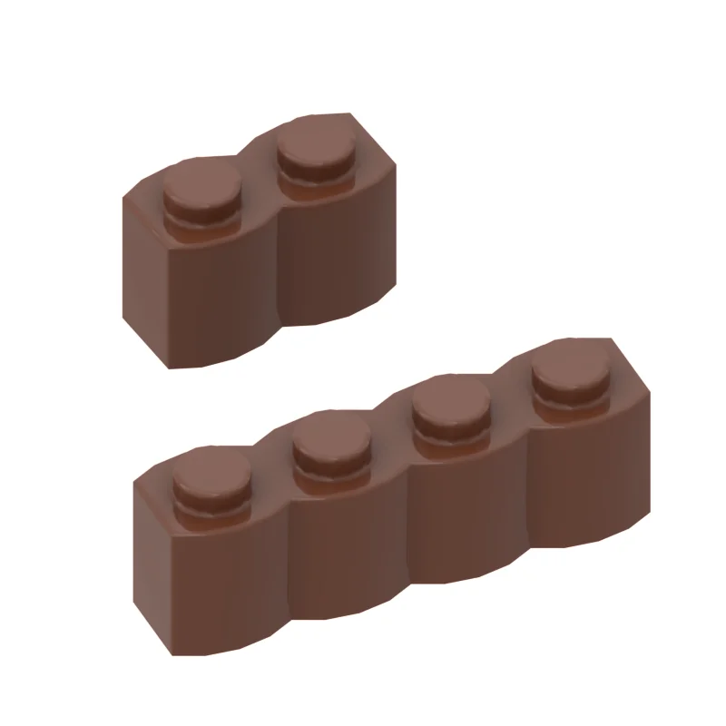 10pcs  Compatible with  30136  30137  building block small particle brick  1x2  1x4  fence brick MOC spare parts