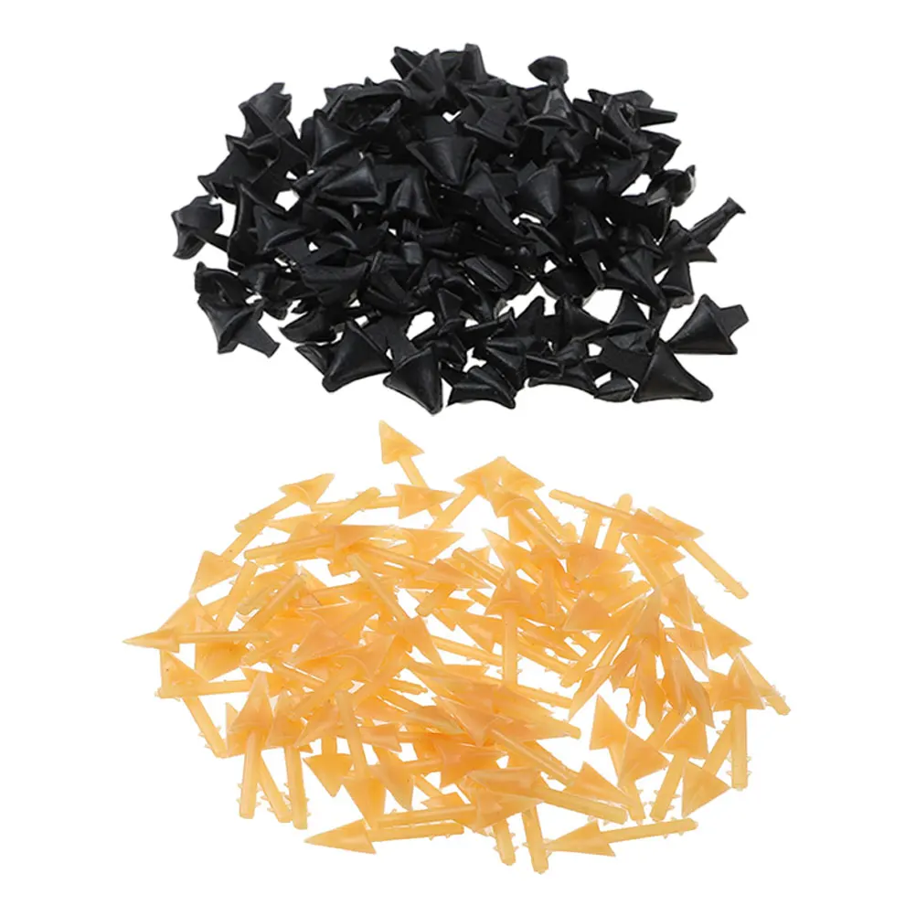 

300pcs Animal Mouth Accessories Diy Coop Pet Plastic Craft Beaks Lightweight Mini Inserts For Making Crafting Fake Chick Bird